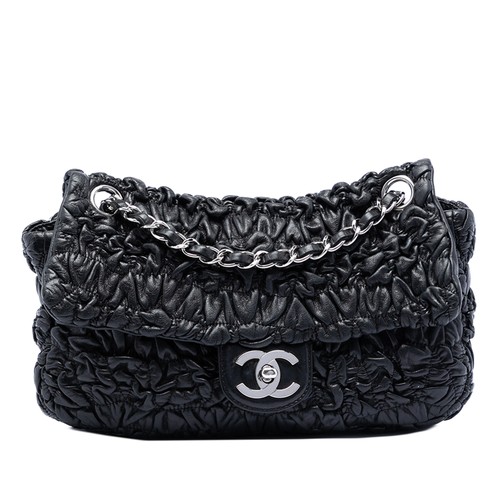 Chanel medium ruched lambskin - chanel,