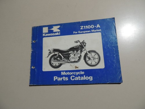 Parts catalog kawasaki 1100 - z,