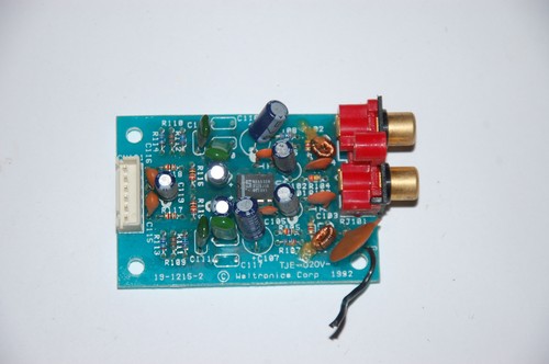 Phono anschluss platine - phono,