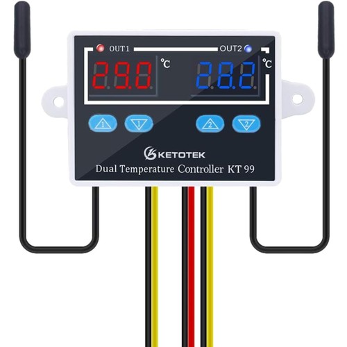 Dualer temperaturregler mit - temperaturregler,