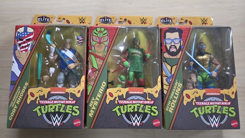 Wwe elite turtles set - wwe,