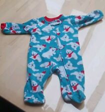 Leichter Fleeceanzug ohne Kaputze, Gr. 62/68