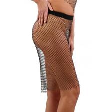 Transparenter Damen Netz-Rock