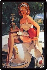 Blechschilder Pin Up Hot Sexy