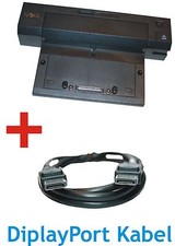 Dell E-Port Plus PR02X Dockingstation für E4300 und E4310 + DisplayPort Kabel