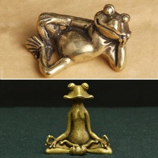 Solide Kupfer Zen Frosch