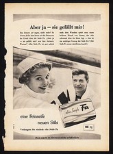 3w1349/ Alte Reklame von 1956 - Die Seife FA - eine Feinseife neuen Stils