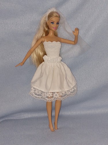 Barbie brautkleid kurzes - kurzes, kleid