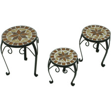 Unbekannt 3er Set Mosaik