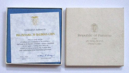 Box echtheit zertifikat 1974 - box, &