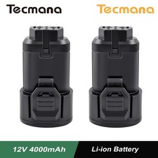 2X 12V 4Ah Li-ion Akku für