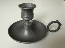 Antiker Zinn Kerzenleuchter