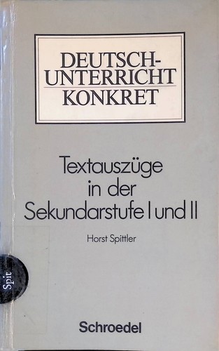 Textauszüge der - textauszüge, in