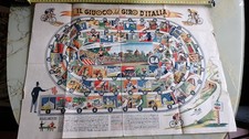 DAS SPIEL DER TOUR D'ITALIA - 1950 - Gänsespiel - Selten -