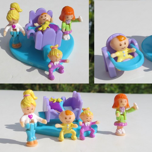 Mini polly pocket baby - polly, friends