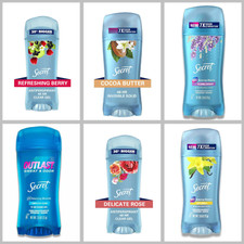 Secret, 48/72HR Clear Gel &