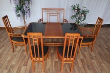 Nr.1509a vermutlich Form Exclusiv Esstisch,4 Stühle,Sitzbank Kirsche Vollholz