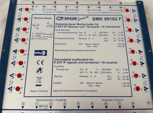 Multischalter spaun smk 99162 - spaun,