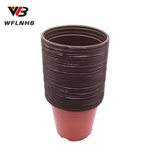 100 Stück Kunststoff Pflanzen Blumentöpfe Kindergarten Setzlinge Topfpflanze DE