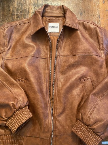 Bershka lederjacke blouson - bershka,