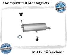 Endschalldämpfer für Peugeot