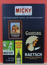 Micky Waue Auktionskatalog 20