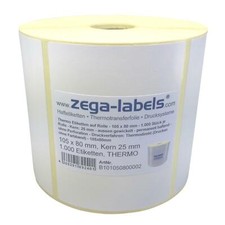 Thermo Etiketten Rolle - 105 x