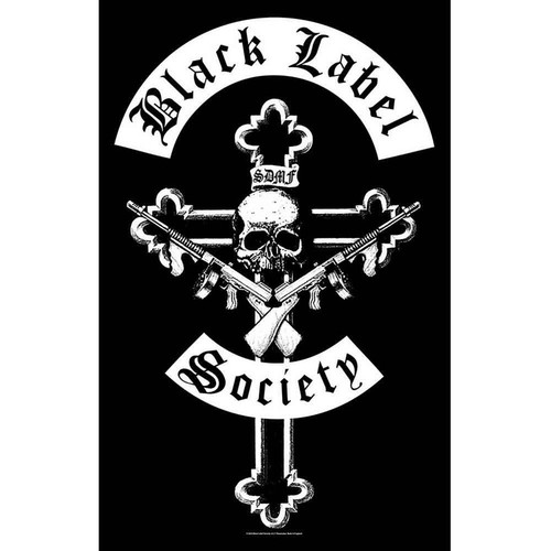 Black label society flagge - black,