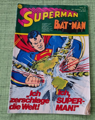 Superman batman ehapa verlag - batman,