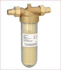 BWG Feinfilter DVGW Typ Bavaria 1" Für den Einsatz bei Trinkwasser