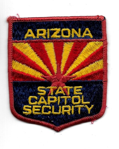 Capitol police patch arizona - capitol,