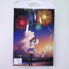 Madoka Magica Fireworks Poster Should You Watch Them Clear NM/UK HHC