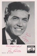 REX GILDO Original Autogramm