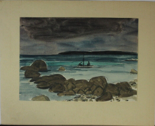 Gemälde aquarell tusche - gemälde,