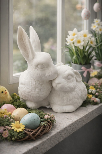 Süßes haasenpaar easter - süßes,
