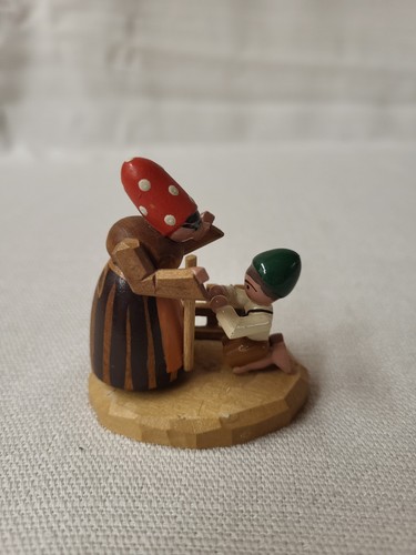 Hänsel und hexe - hänsel, holzfigur