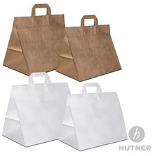 Bäckertüten braun/weiss
