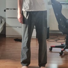 Uniqlo Baggy Anzugshose Grau