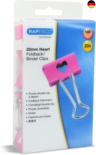 Rapesco 1426 32mm herzen - 1426,