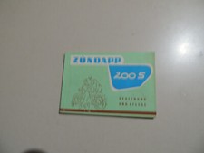 Zündapp 200 fahrerhandbuch - 200, s