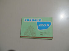 Zündapp 200 S Fahrerhandbuch