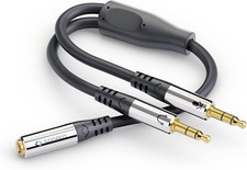 Audio Klinken Y-Adapter Kabel