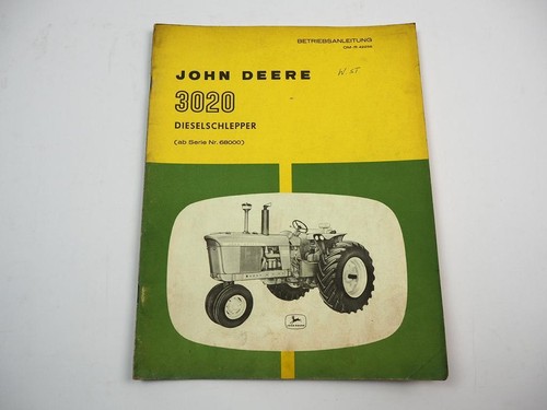 John deere 3020 - john,
