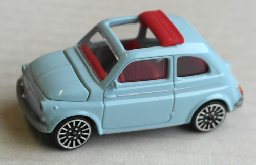 Majorette fiat 500 hellblau - fiat,