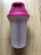 Tupperware Shake it  Pink 350 ml Shaker Mixer Dressing