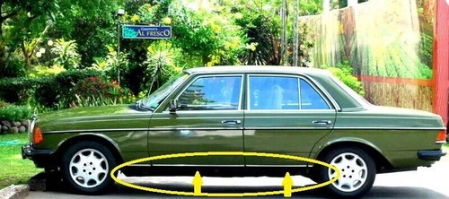 Mercedes benz w123 limousine - limousine, 4