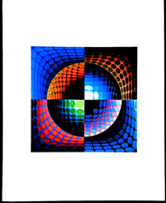 Victor  Vasarely - Untitled  -