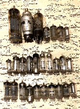 Elektronenröhren Konvolut  25