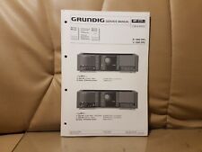 Grundig R 1000 DPL  V 1000 DPL  Service Manual Bedienungsanleitung deutsch