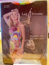  Leg Avenue Neck Halter Dress